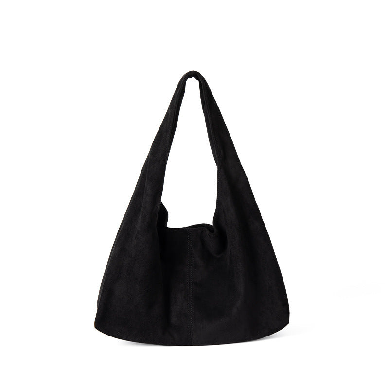 Niche Suede Tote Bag Large Capacity